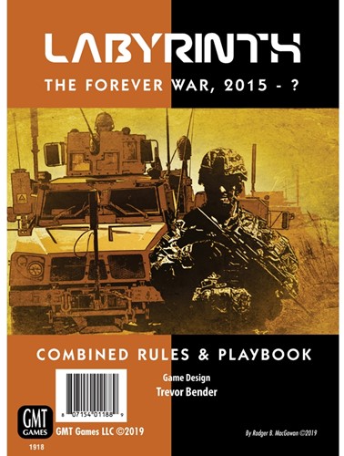 GMT1918 Labyrinth: The War On Terror Board Game: The Forever War Expansion published by GMT Games