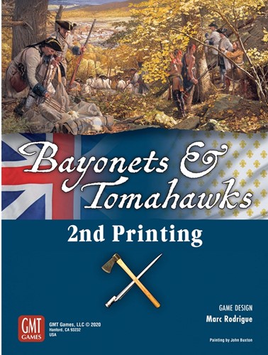 GMT201024 Bayonets And Tomahawks: The French And Indian War 2nd Printing published by GMT Games