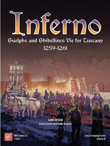 GMT2212 Inferno: Guelphs And Ghibellines Vie for Tuscany published by GMT Games