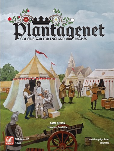 GMT2310 Levy And Campaign Series: Plantagenet: Cousins' War For England 1459-1485 published by GMT Games