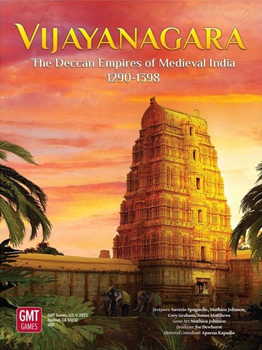 2!GMT2321 Vijayanagara: The Deccan Empires Of Medieval India, 1290-1398 published by GMT Games