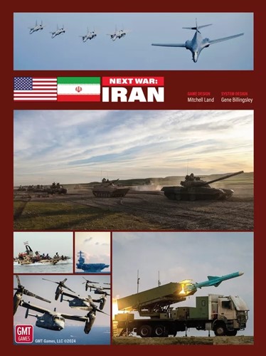 GMT2410 Next War Board Game: Iran published by GMT Games