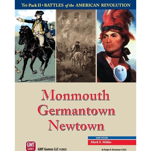 GMT2503 Battles Of The American Revolution Tri-Pack 2: Monmouth, Germantown, Newtown published by GMT Games