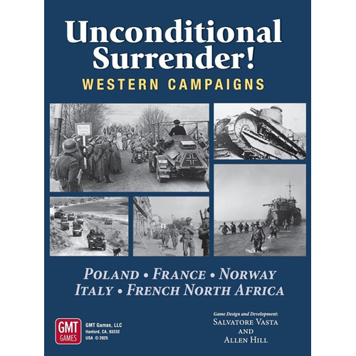 GMT2505 Unconditional Surrender! Western Campaigns published by GMT Games
