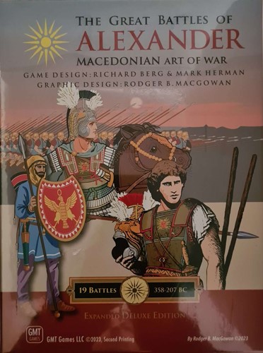 GMT9501 Great Battles Of Alexander Deluxe Expanded Edition published by GMT Games