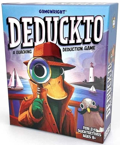 2!GMWDEDUCKTO Deduckto Card Game published by Gamewright