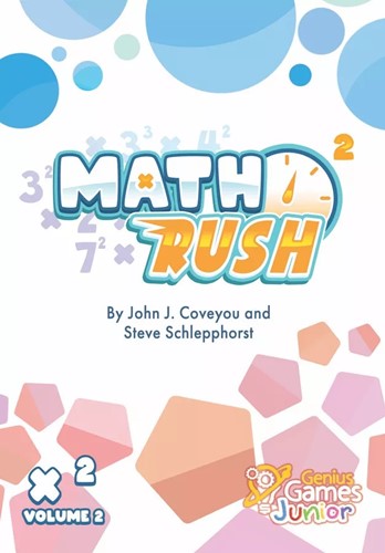 Math Rush Card Game: Multiplication And Exponents