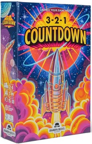 GPB1368 3-2-1 Countdown Card Game published by Grandpa Becks Games