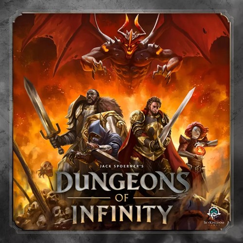 2!GQSKGDOI001 Dungeons Of Infinity Board Game published by Sky Kingdom Games