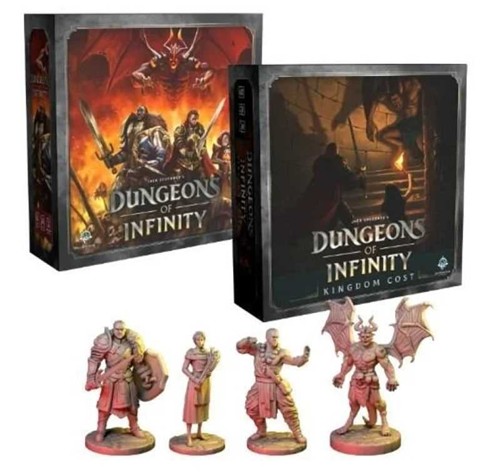 Dungeons Of Infinity Board Game: Deluxe Version Bundle