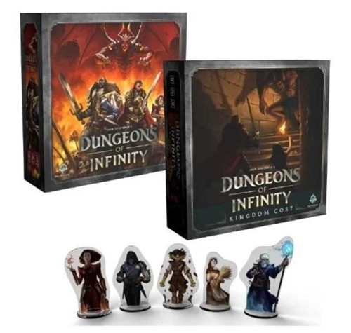 GQSKGDOIS01 Dungeons Of Infinity Board Game: Standees Version Bundle published by Sky Kingdom Games