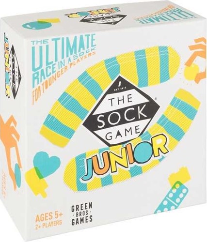 GRESOCKJR01EN The Sock Game: Junior Edition published by Green Brothers Games