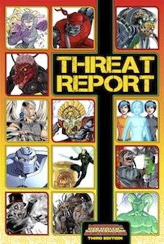 GRR5505 Mutants And Masterminds: 3rd Edition Threat Report published by Green Ronin Publishing