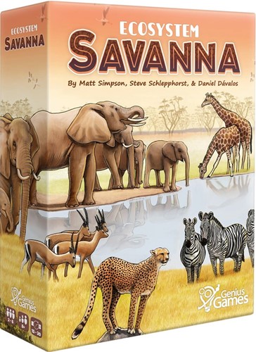 2!GSGOT1015 Ecosystem Card Game: Savanna published by Genius Games