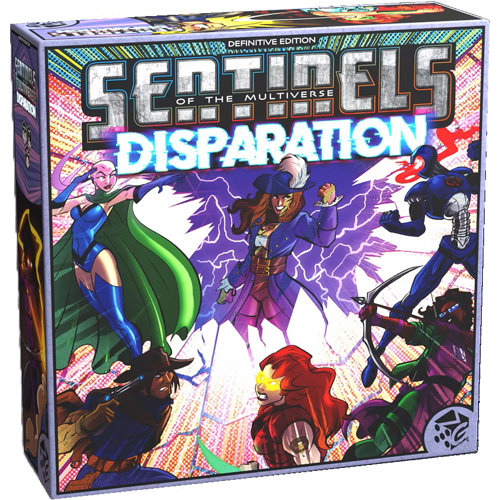 GTGSMDEDISP Sentinels Of The Multiverse Card Game: Definitive Edition: Disparation Expansion published by Greater Than Games