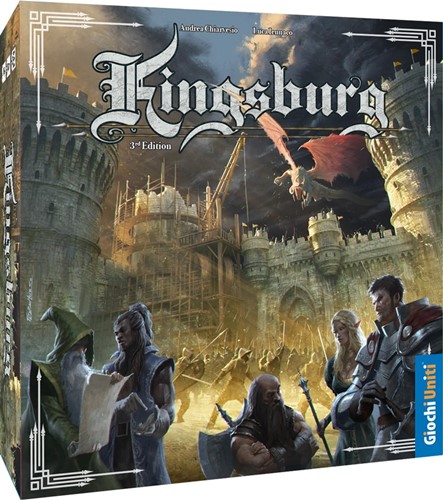 2!GU772 Kingsburg Board Game: 3rd Edition published by Giochi Uniti