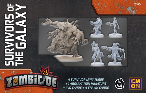 GUGZCS004 Zombicide Board Game: Invader Survivors Of The Galaxy Expansion published by Guillotine Games