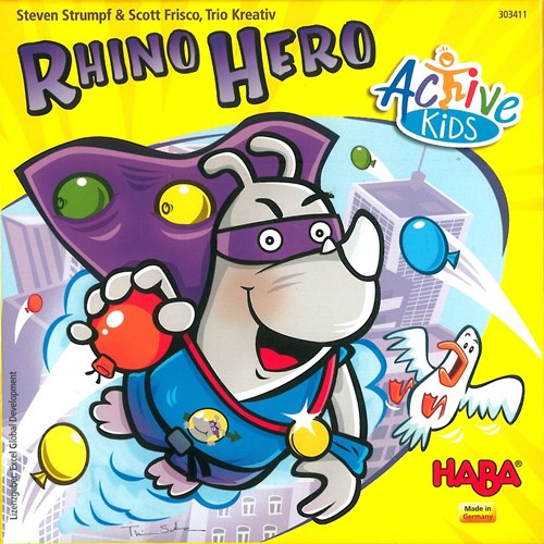 Rhino Hero Action Game: Active Kids