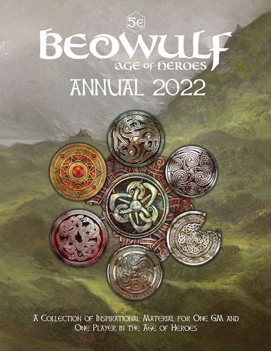 2!HANHNW2025 Dungeons And Dragons RPG: Beowulf Age Of Heroes Annual 2022 published by Handiwork Games