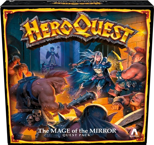 HASF7539UU0 HeroQuest Board Game: The Mage Of The Mirror Quest Pack published by Avalon Hill