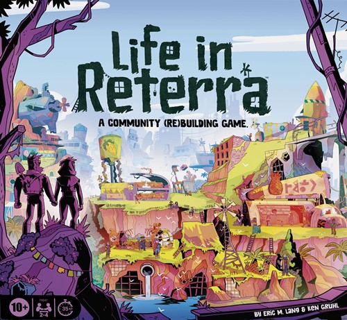 2!HASF88471020 Life In Reterra Board Game published by Avalon Hill