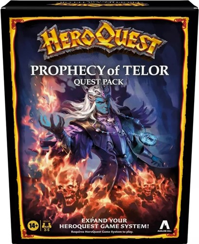 HASG0052UU0 HeroQuest Board Game: Prophecy Of Telor Quest Expansion published by Hasbro UK