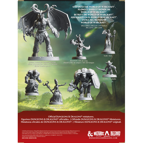 HASG3679M5A0 Dungeons And Dragons RPG: World Of Warcraft Miniatures - Horde Pack published by Avalon Hill