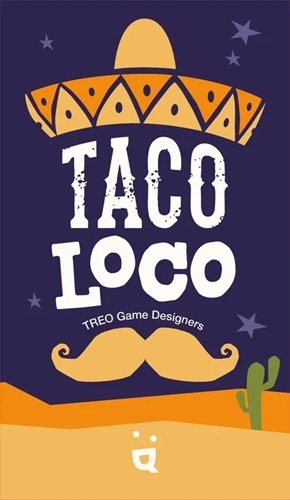 2!HEL953390 Taco Loco Card Game published by Helvetiq