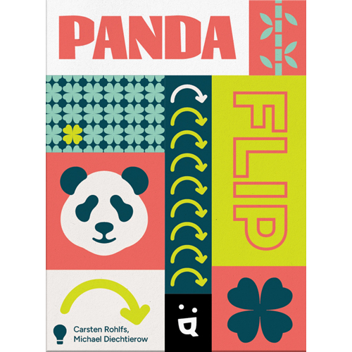HEL953487 Panda Flip Card Game published by Helvetiq