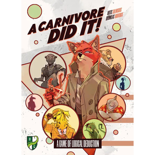 HG278 A Carnivore Did It! Card Game published by Horrible Guild