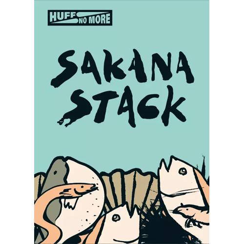 HNMSAK01EN Sakana Stack Card Game published by Huff No More