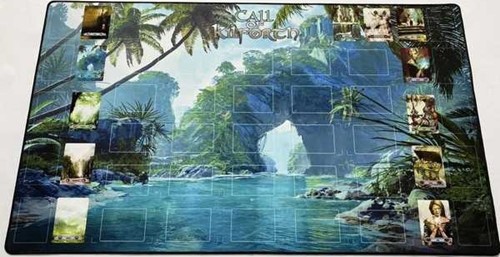 2!HONCALLWORLD21 Call Of Kilforth Board Game: World Playmat published by Hall Or Nothing Productions