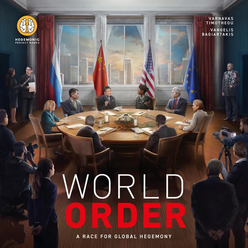 HPGWORE World Order Board Game: The Ultimate Geopolitical Simulator published by Hegemonic Project Games