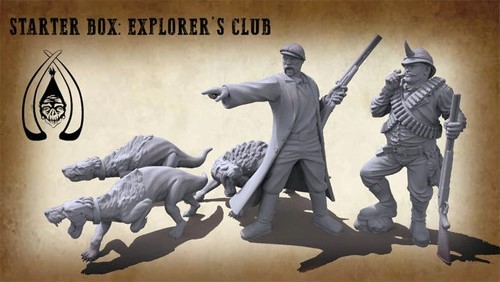 HPSFPFS004 Sauriana Miniatures Game: Explorer's Club Starter Box published by Funagain Distribution