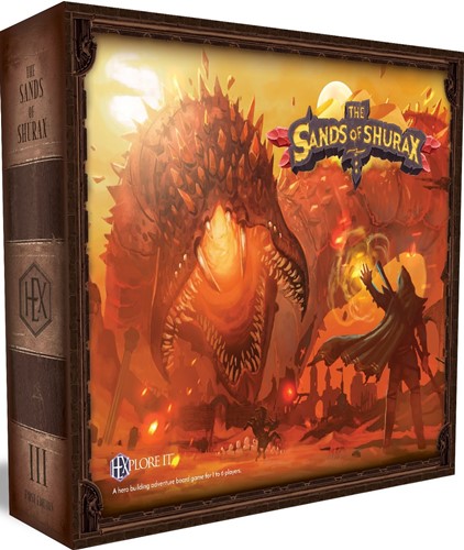 HPSMJDH0330 HEXplore It Board Game: The Sands Of Shurax published by Mariucci Designs