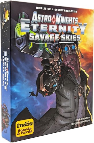 2!IBCAKESS1 Astro Knights Eternity Card Game: Savage Skies Expansion published by Indie Boards and Cards