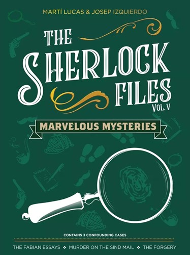 2!IBCSFMM01 Sherlock Files Card Game: Marvelous Mysteries published by Indie Boards and Cards
