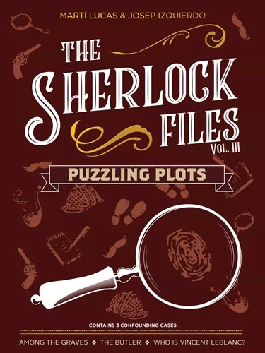 2!IBCSFPP01 Sherlock Files Card Game: Puzzling Plots published by Indie Boards and Cards