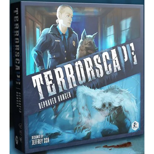 ICMG1072 Terrorscape 2 Board Game: Depraved Hunger Expansion published by ICE Makes