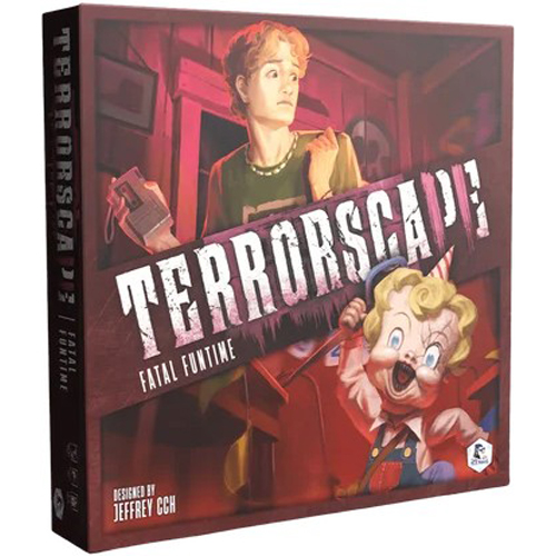 ICMG1073 Terrorscape 2 Board Game: Fatal Funtime Expansion published by ICE Makes