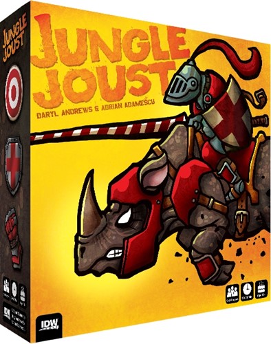 IDW01275 Jungle Joust Card Game published by IDW Games