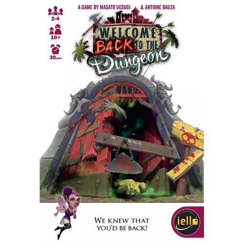 IEL51305 Welcome Back To The Dungeon Card Game published by Iello