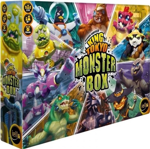 2!IEL51877 King Of Tokyo Board Game: Monster Box published by Iello