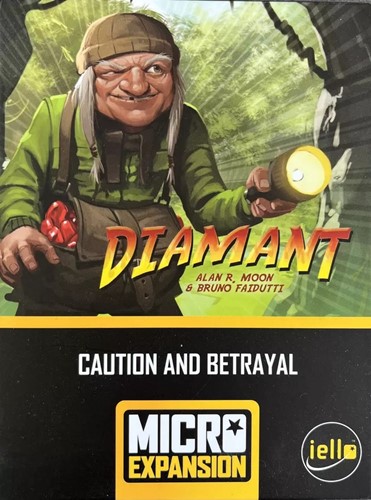 2!IEL70118 Diamant Card Game: Caution And Betrayal Expansion published by Iello