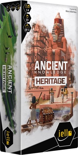 2!IEL70259 Ancient Knowledge Card Game: Heritage Expansion published by Iello
