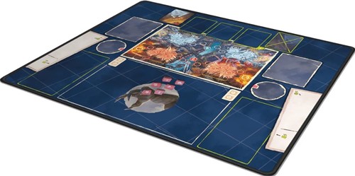 2!IEL70342 King Of Tokyo Board Game: Duel Playmat published by Iello