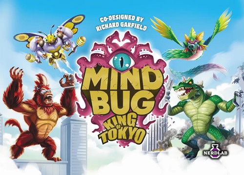 IEL70481 King Of Tokyo x Mindbug Board Game published by Iello