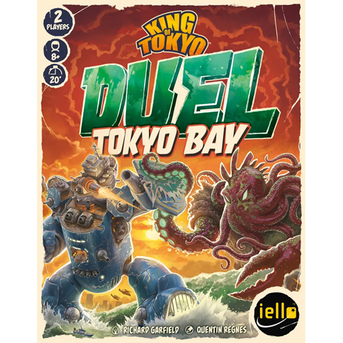 IEL70623 King Of Tokyo Board Game: Duel - Tokyo Bay published by Iello