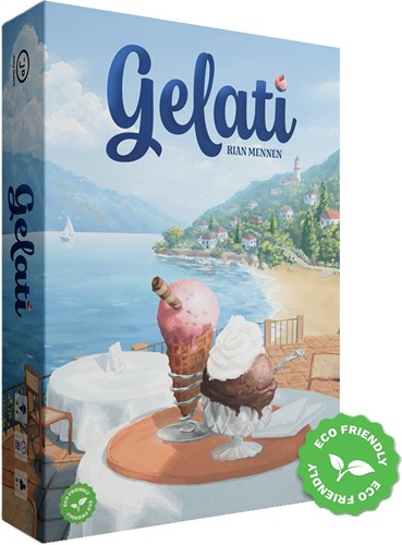 JDUGEL01 Gelati Board Game published by Jolly Dutch