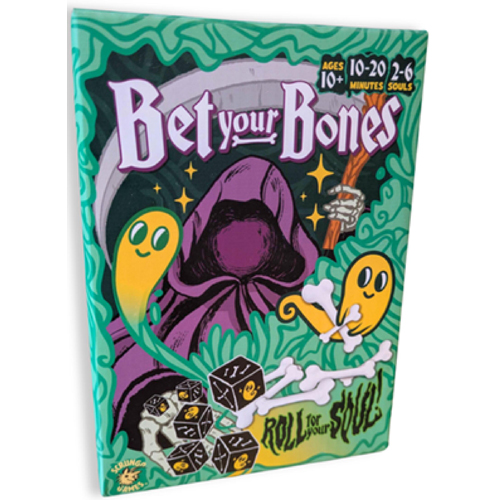 JHBET Bet Your Bones Board Game published by Joking Hazard